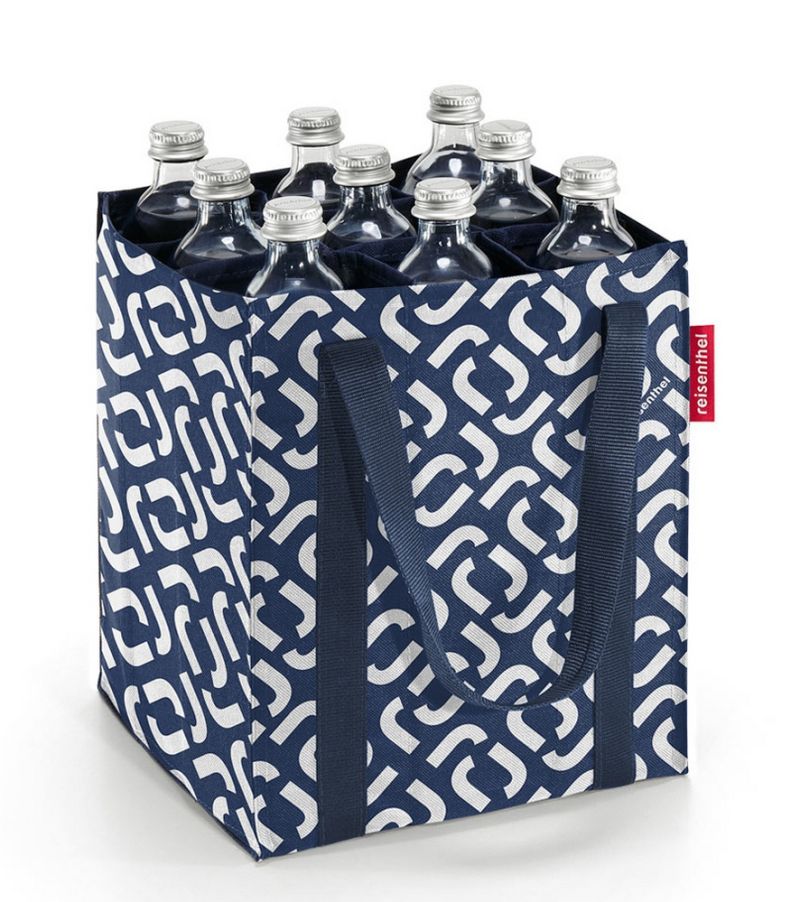 Reisenthel Reisetasche Signature – Wasserabweisend, Navy, 22x13x24 Cm, Quer- Oder Schultertrage