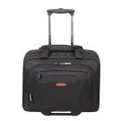 AMERICAN TOURISTER ROLLING TOTEⅡ BLACK Rolling Tote American Tourister AT Work Black/Orange - Shop and